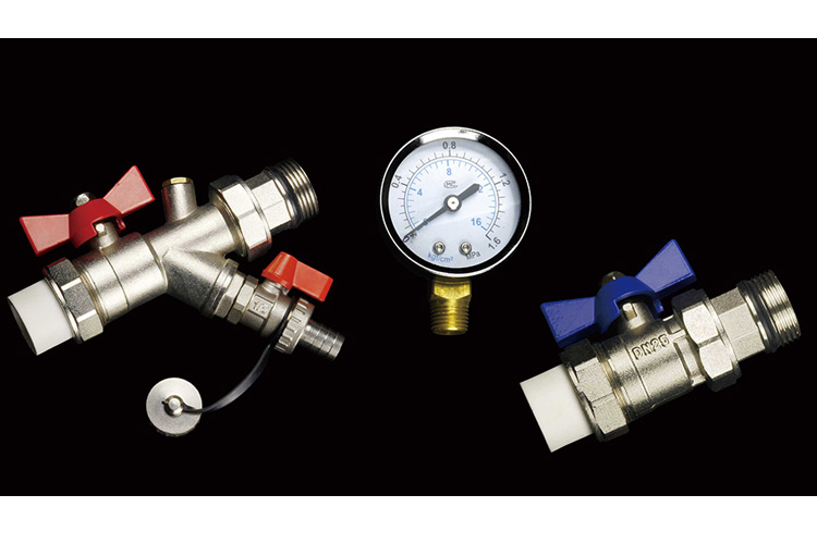 黄铜多功能进回水套装